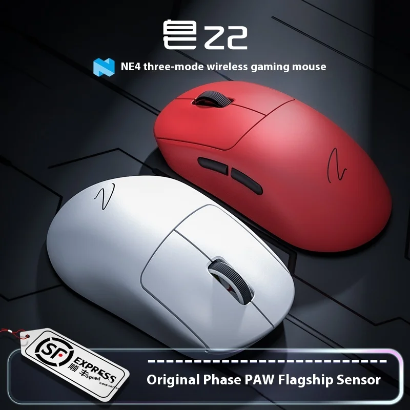 Zaopin Z2 Max Gaming Mouse Wireless Tri-mode PAW3950 8K Return Rate Ergonomics Lightweight Custom PC Esports Laptop Mice