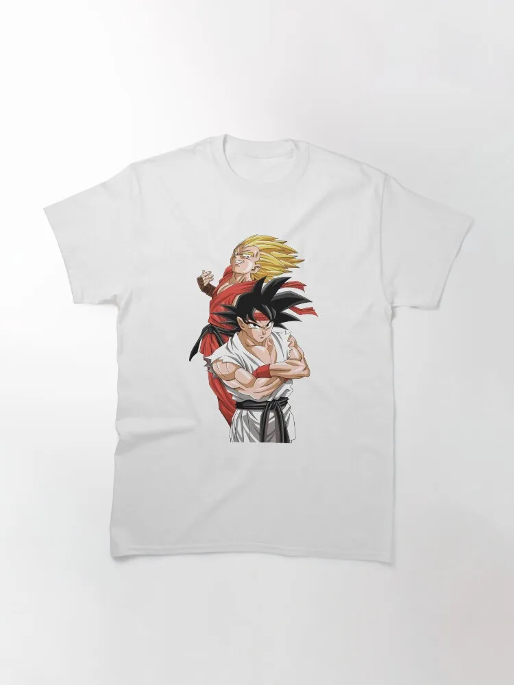 Dragon Ball Z Мужская Goku Kamehameha Большая черная футболка с короткими рукавами Super Saiyan Летние хлопковые женские топы Футболка Уличная одежда Повседневная