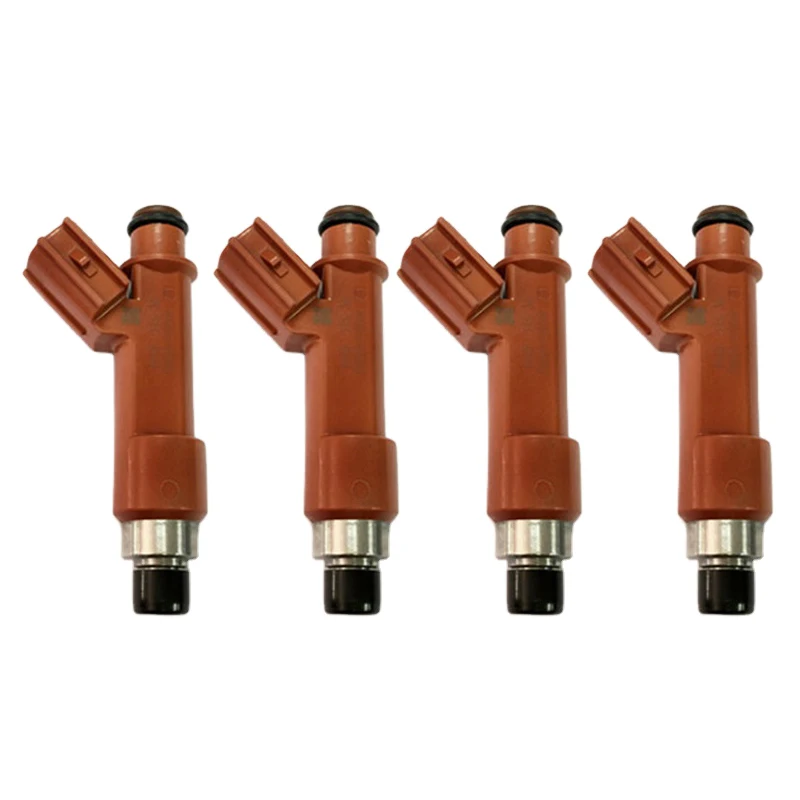 4pcs 23250-22090 2320922090 Fuel Injector Nozzle For Toyota Matrix 2004-2008 1.8L Corolla ZZE142 1ZZFE 2325022090