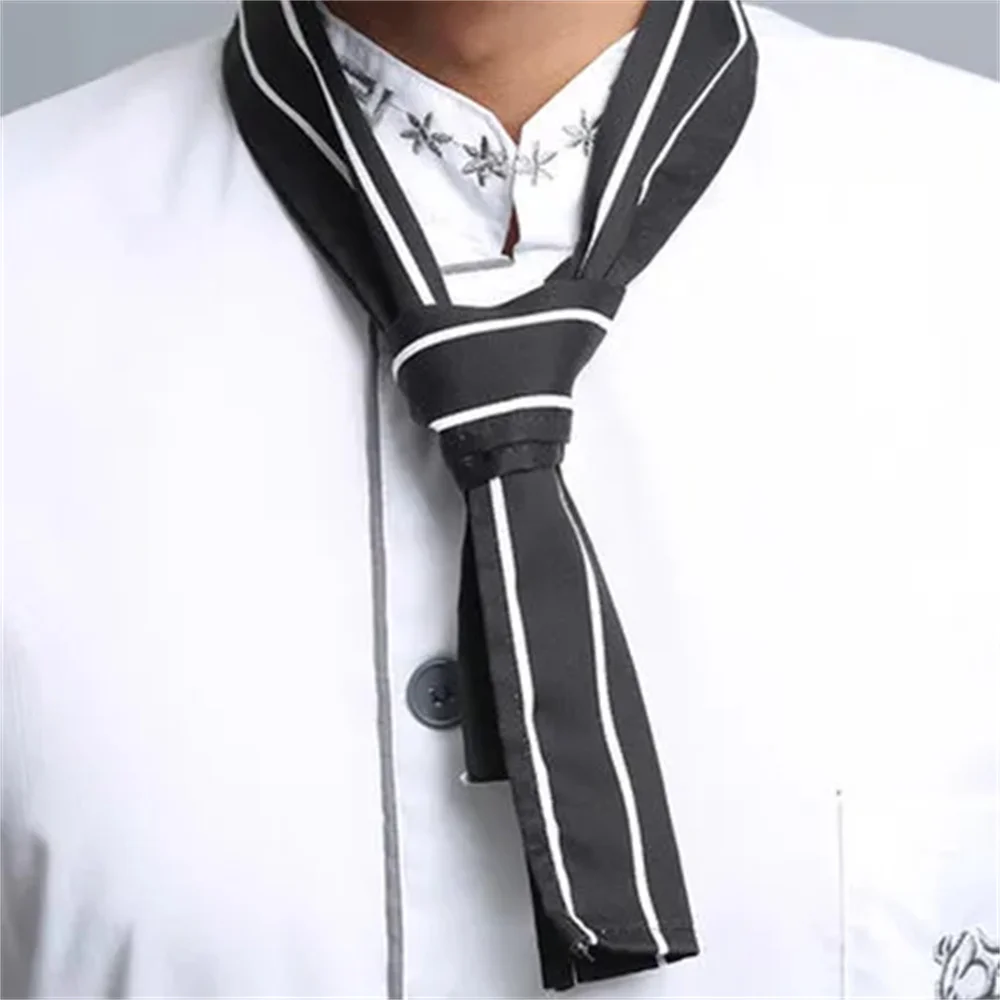 new Free Shipping High quality neckerchief hotel uniform chef uniform restaurant neckerchief cook scarf chef scarf