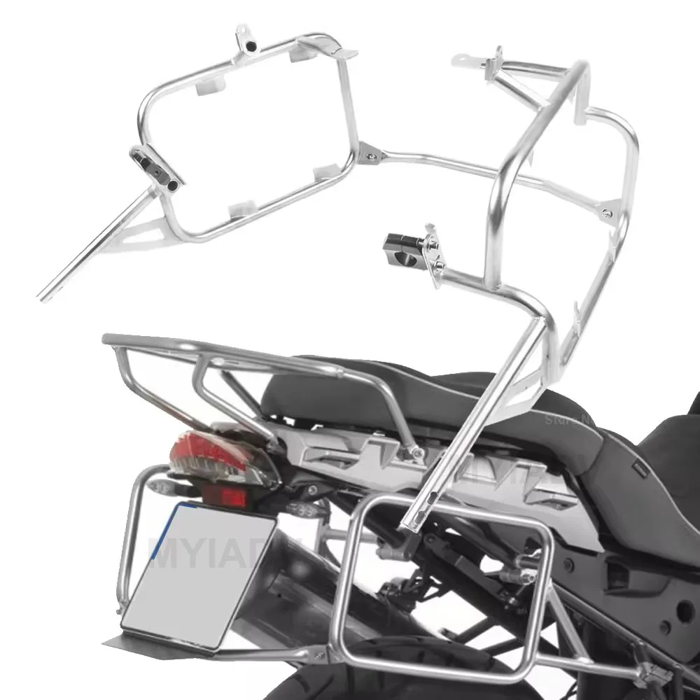 Motorcycle Panniers Rack For BMW R1200GS Adventure Oil Cooled 2005-2013 GS R1200 ADV Saddlebag Luggage Box Bracket Accessories