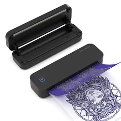 Bluetooth Wireless Tattoo Thermal A4 Tattoo Thermal Transfer Stencil Copier Machine For Smartphone Computer Transfer Machine