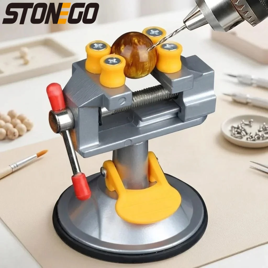 

Aluminum Alloy 360 Suction Cup Rotary Table Vice Multipurpose Clamp Machining Tools DIY Pliers