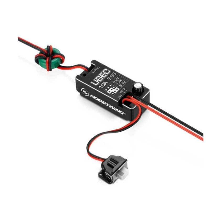 

HOBBYWING UBEC-10A-V2-Car (2-6S) Выход 6/7,4/8,4 В BEC для радиоуправляемой модели, маленьких автомобилей, грузовиков