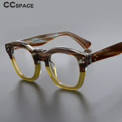 55352 Optical Eyeglasses Frame Men Women Vintage Glasses Computer Acetate Spectacle Frame for Male Clear Lens