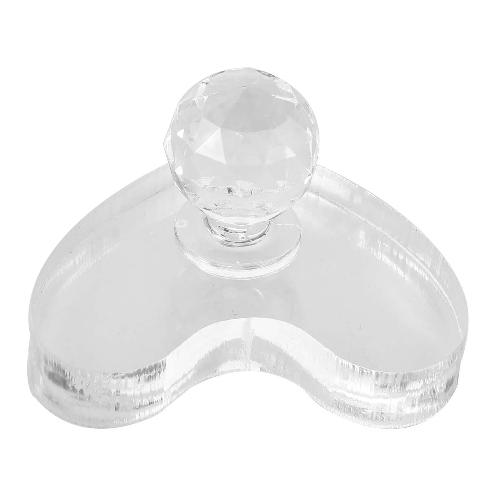 Pressing Tool Heart Shaped Mold for Blush Eyeshadow Highlighter DIY Compact Powder Stamper Makeup Accessory Seal