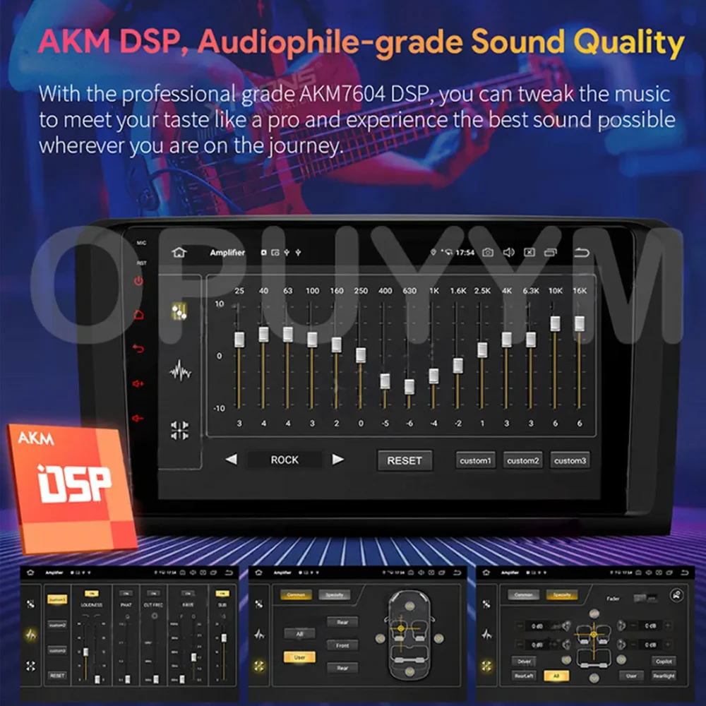 Multimedia Navigation For Hyundai i10 2007 2008 2009 2010 -2013 Android 15 Carplay Auto Car Radio Player WIFI+4G 2DIN Stereo DSP