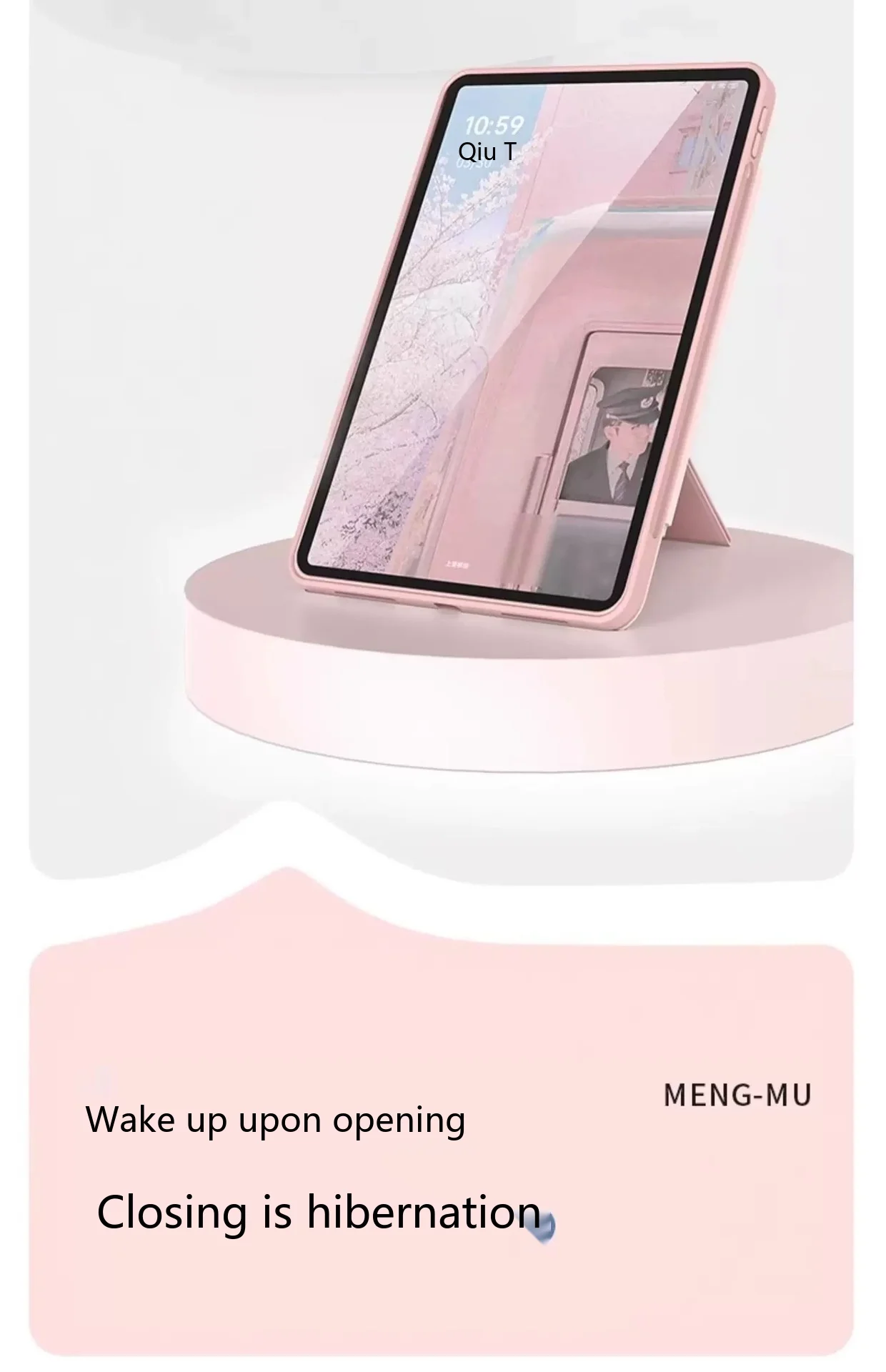 Für Xiaomi Pad Redmi Pad 12,4 12,1 11 10,6 9,7 Zoll Silikon Magnetische Stoßfeste Sleep-Wake-Hülle – Detail 16
