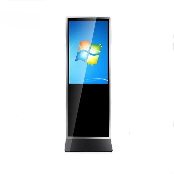 

55 inch Indoor Floor Standing Win 10 System Touch Screen Kiosk Advertising Screen Totem Digital Signage and Displays