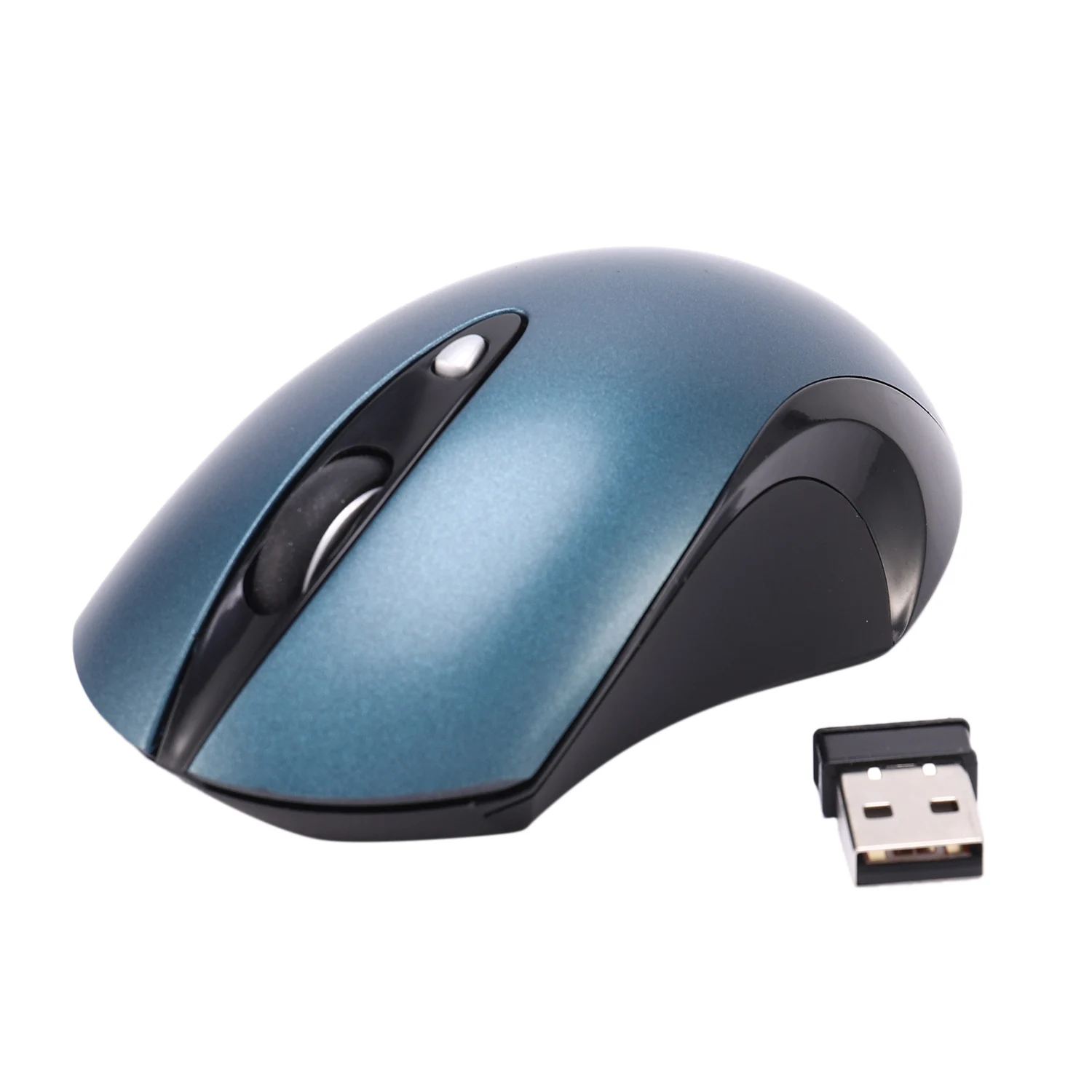 Mute Wireless Mouse 2.4G Ergonomic Mouse 1600DPI Noiseless Button Optical Mouse PC Laptop Mouse with USB Receiver