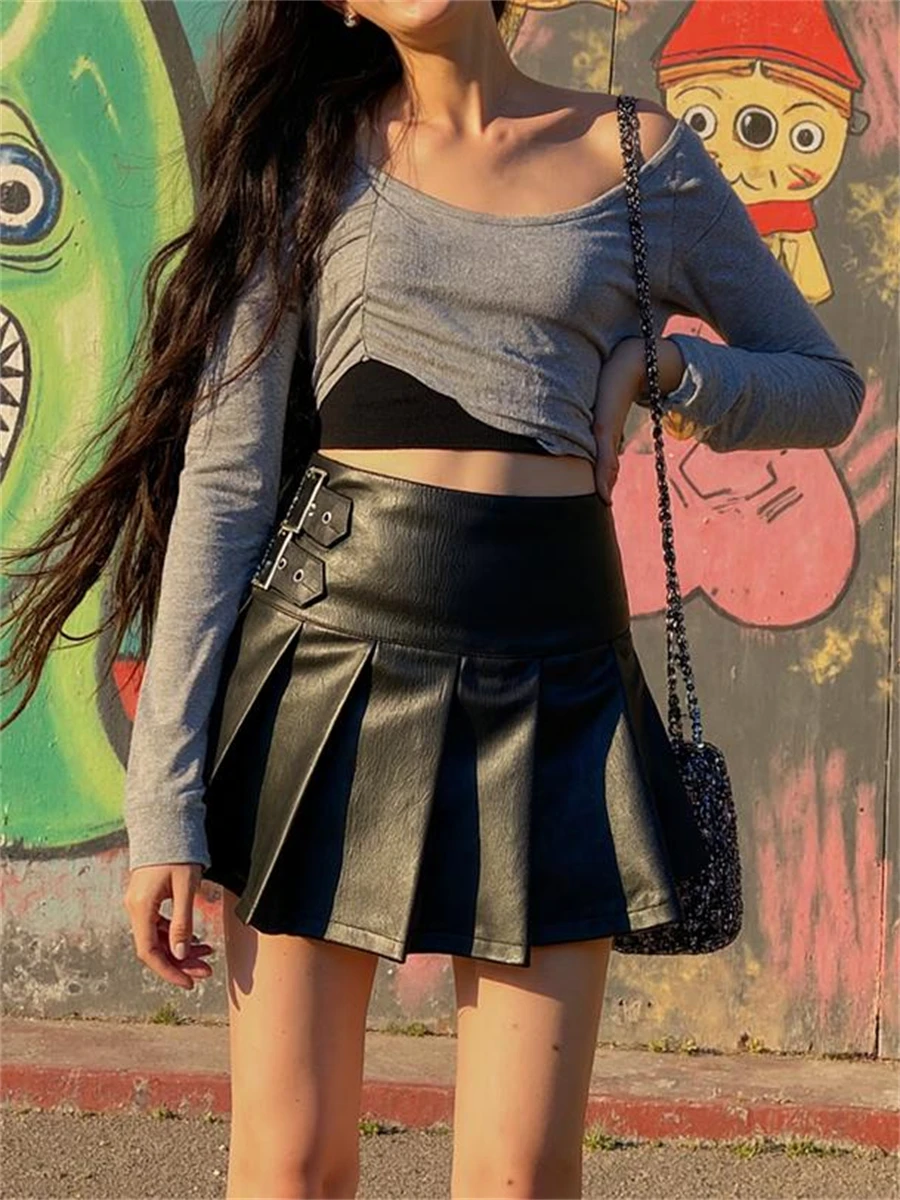 

Plaid Skirts Women Casual High Waist Mini Preppy Style Autumn Winter Vintage Pleated Fashion Korean Academia Aesthetic Cute