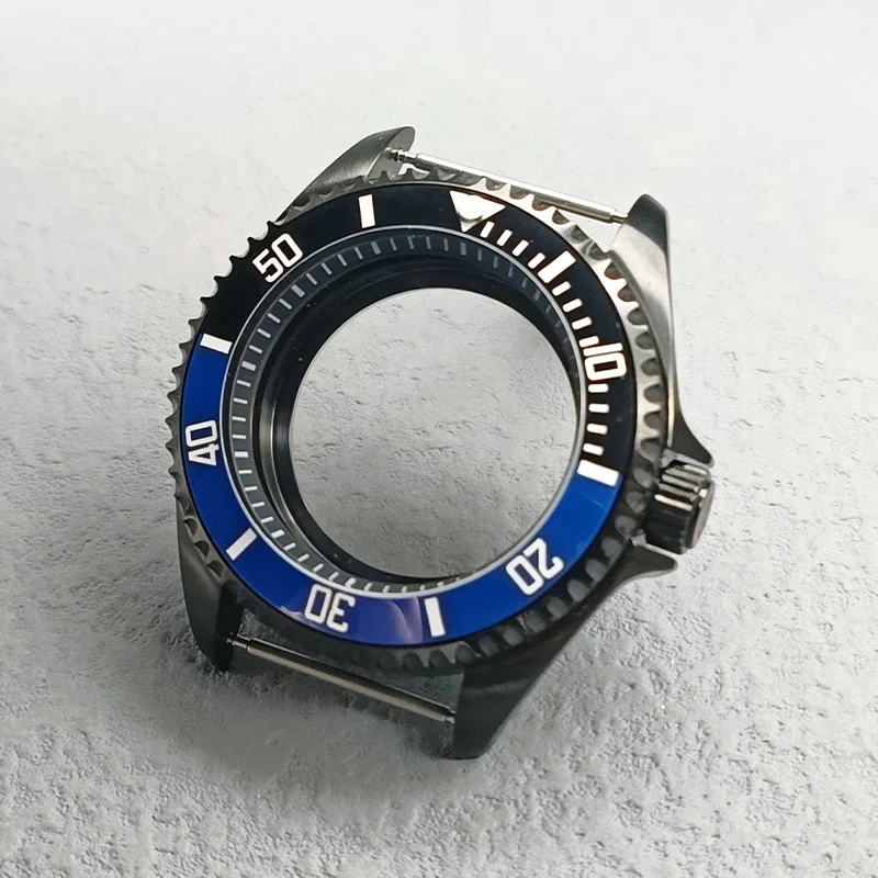 

NH35 SKX007 Watch Case Transparent Back Cover Case Fit for NH35 NH36 7S26 Movement Dome Sapphire Glass Bezel Insert Men Case