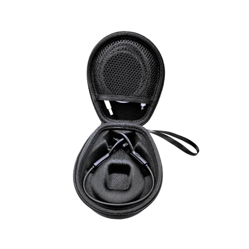 Travel Carrying Case Bag for AfterShokz OpenRun/Trekz Air/Titanium Mini Bone Conduction Headphone Headset Hard Shell Storage Bag
