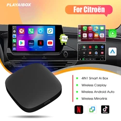 2024 Wireless Carplay Ai Box Android Auto Android 10 For Youtube Netflix For Citroёn Aircross Berlingo Multispace C4 Picasso C5