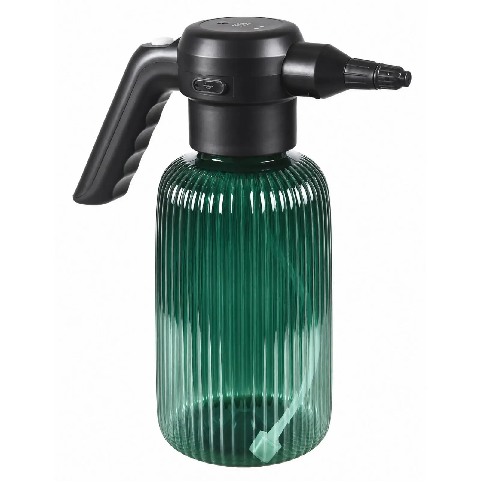 Electric Sprayer with Two-Liter Reservoir C-Style Port Charging Powered Garden Sprayer Adjustable Nozzle USB Rechargeable Plant