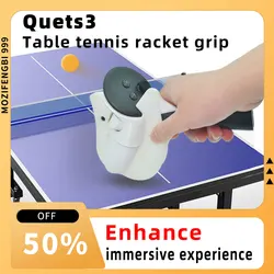 FOr Meta Quest 3 Table Tennis Racquet VR Game Controller Quest 3 Virtual Reality Glasses VR Accessories