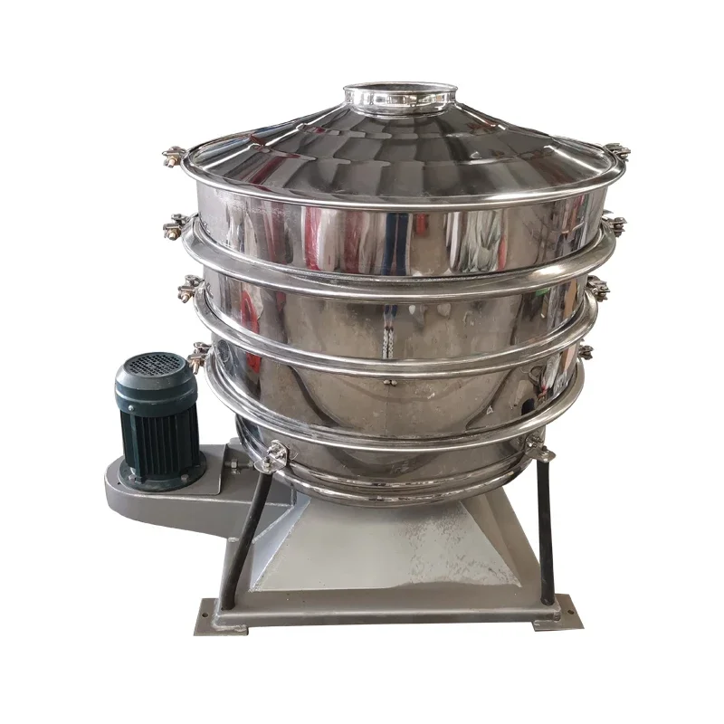 Dahan food vibrating sieve round tumbler swing screen powder tumbler vibrating screen flour tumbler sifter machine