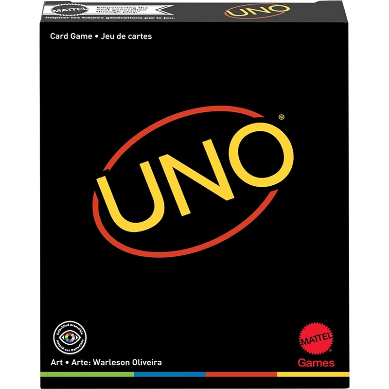 2025 New UNO Game Playing Cards Warleson Oliviera No Mercy Teenagers Unique Collectible Gift Child Board Game Toy