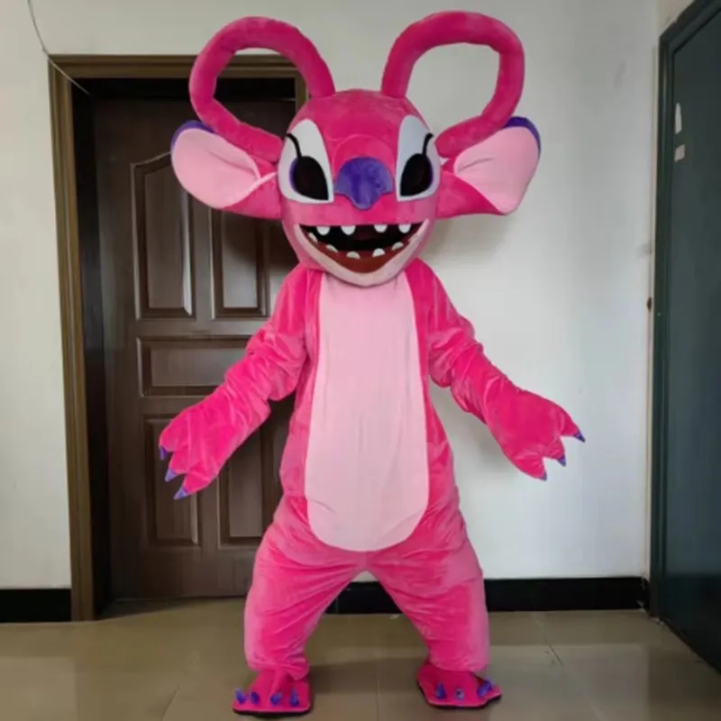 Cosplay Blauwe Lilo & Stitch Mascotte Kostuum Disney Anime Cartoon Pop Past Muis Mickey Minnie Rollenspel Fancy Dress Carnaval Par