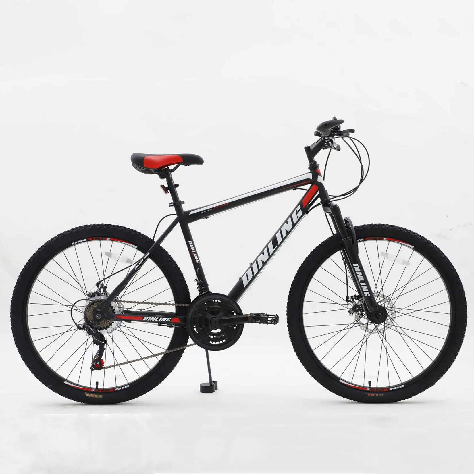 Fashion 26 Inch Mountain Bikes Dual Suspension Steel 21 Speed MTB Downhill Cycle