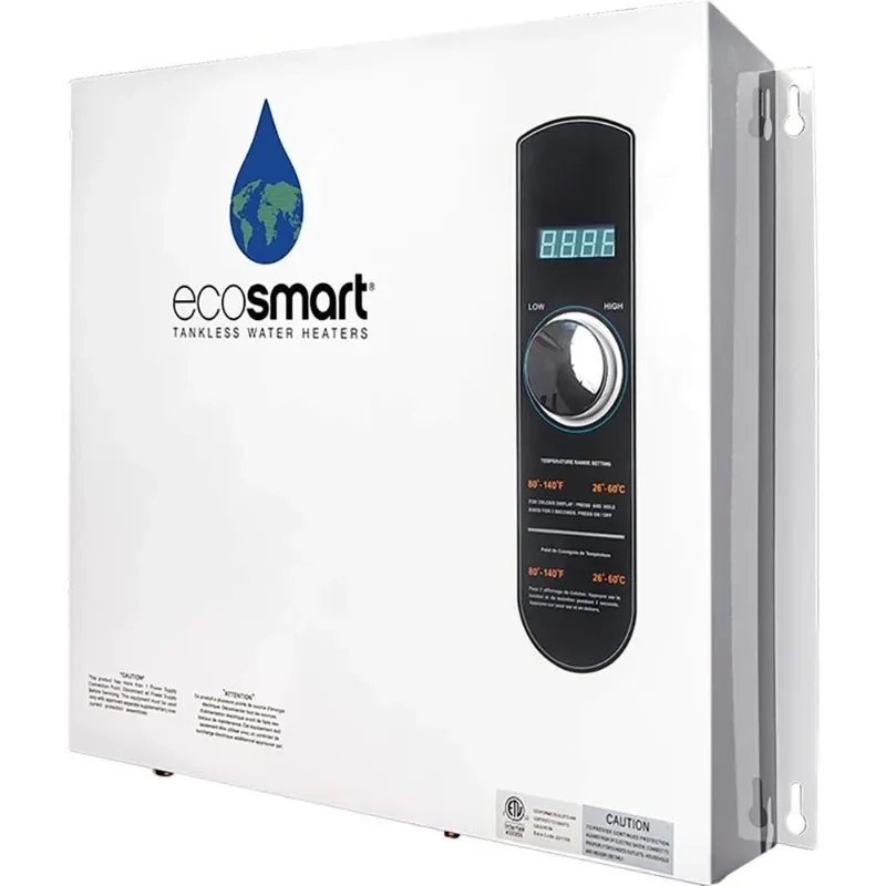 Ecosmart ECO 36 36kw 240V Electric Tankless Water Heater, White