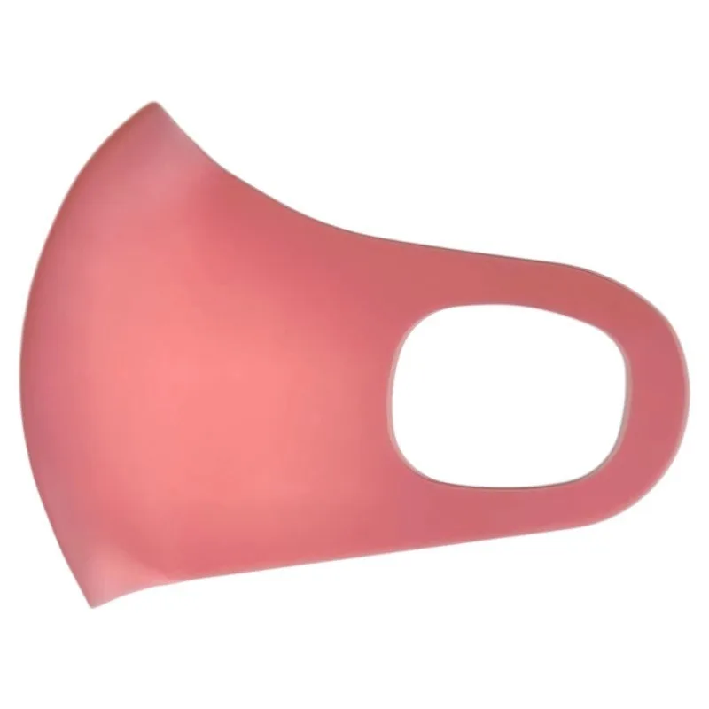 Maschera Facciale Elastica in Lattice Nero, Design 3D Senza Cuciture, Alta Elasticità, Vestibilità Confortevole, Unisex per Adulti, Uso Quotidiano e Cosplay