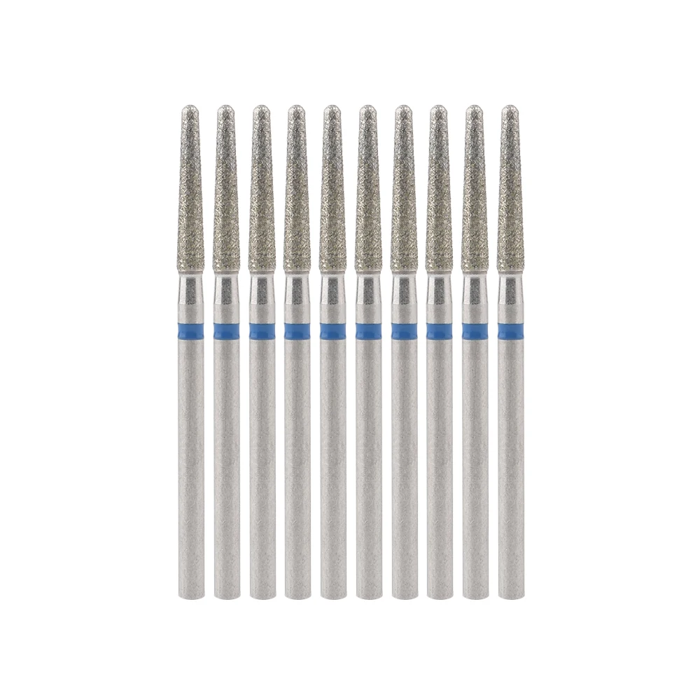 10Pcs Diamant Fräser Für Maniküre Elektrische Nagel Bohrer Bits Zubehör Pediküre Maschine Nagel Datei Gel Remover-Tool – Detail 32