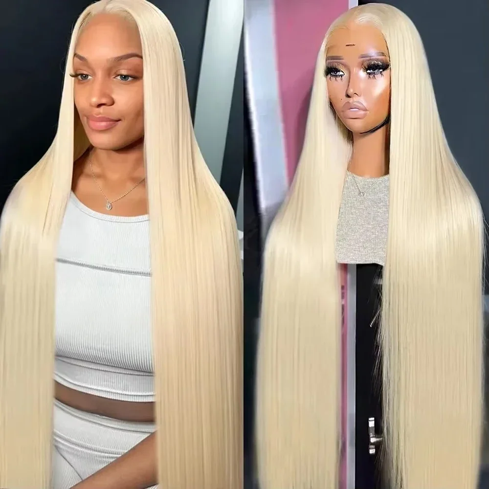 

Human Hair 613 Straight Wigs Honey Blonde 13x4 13x6 HD Transparent Lace Frontal Wigs Brazilian Pre Plucked Wig 46 Inch For Women