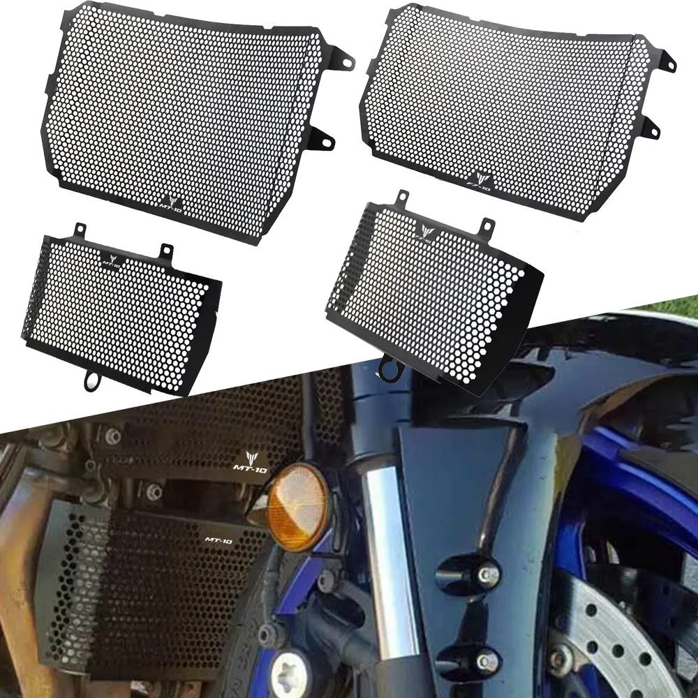 

Motorcycle Radiator Grille Guard For Yamaha FZ-10 MT-10 MT10 SP 2016 2017 2018 2019 2020 2021 2022 2023 2024 Oil Cooler Covers