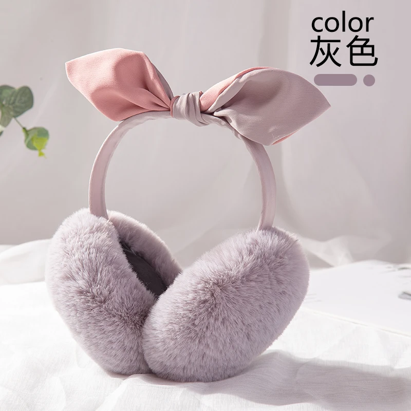 Winter Earmuffs for women ear warmers warm earbags cute cycling ear protectors ear caps version foldable ear covers