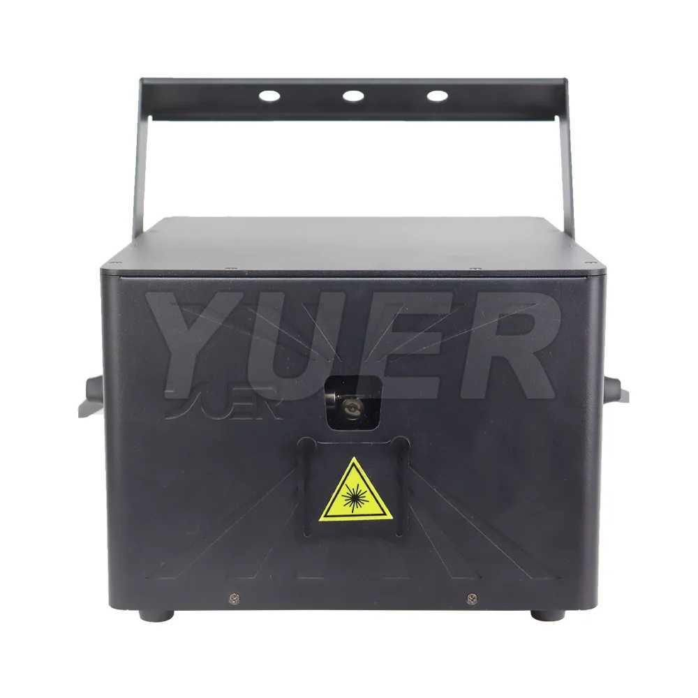 YUER 15W RGB Ios Android APP DMX Control Party Dj Disco Laser Scanner Lighting For Wedding Club Indoor Projector Stage Lights