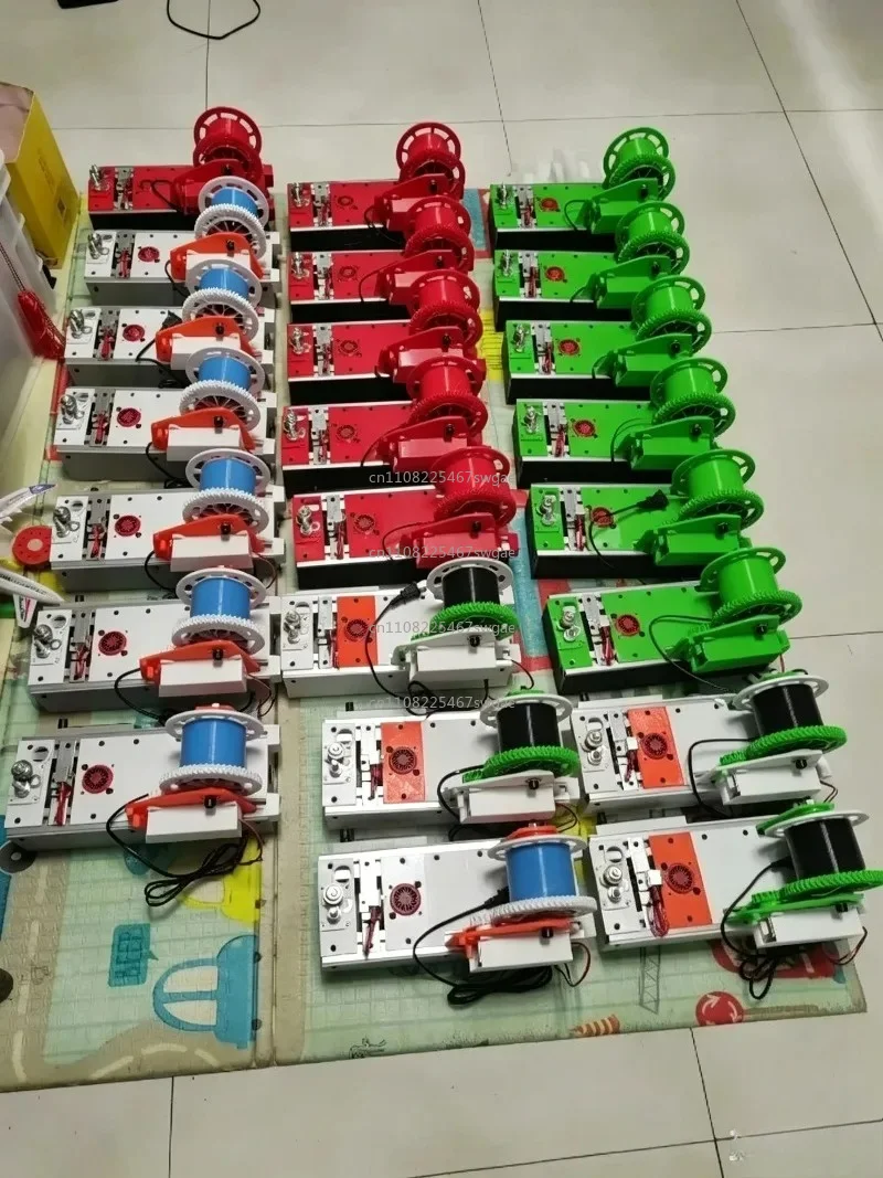 Extruder with Micro Injection for Plastic Silk Production 3D Printing Filament Making Machine: Desktop PET Bottle Filament