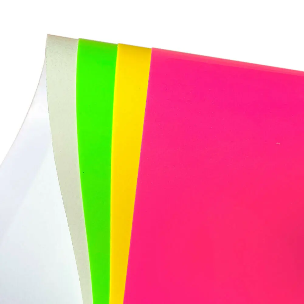 12"x10" Bundle Luminous 3D Puff Heat Transfer Film Hot Press Clothes Vinyl Glow in the Dark HTV Sheets Vinyl for Cut Easy Cut - view 6