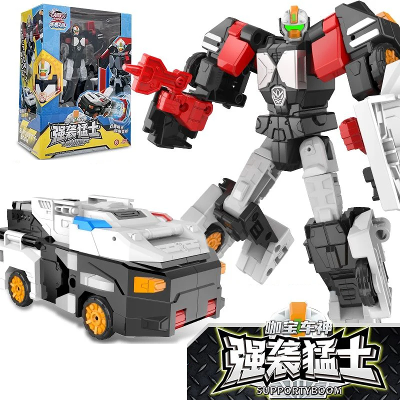 Hello Carbot Automatyczny Robot Transformujący się Figurka Akcji Model Plastikowy Robot Samochód Zabawka Seria Anime Prezent dla Dzieci