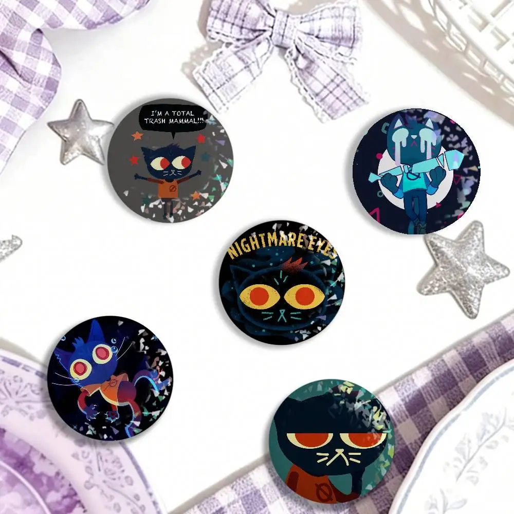 Ame N-Night In The W-Woods Laser Badge Kleidung Rucksäcke Hüte Accessoires Geschenke für Kinder Freunde Fans Sammlerstücke
