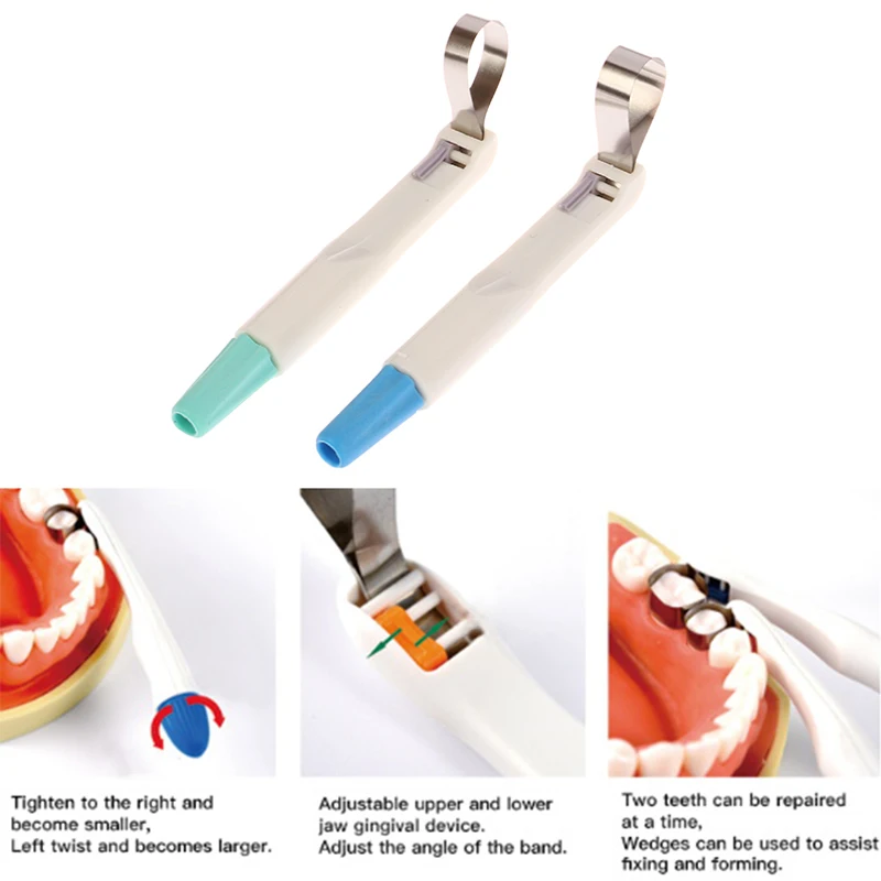 Dental Matrix System Labor Edelstahl Roll Typ Matrix Band Dental Crown Materialien Einweg-Werkzeuge für medizinische Instrumente