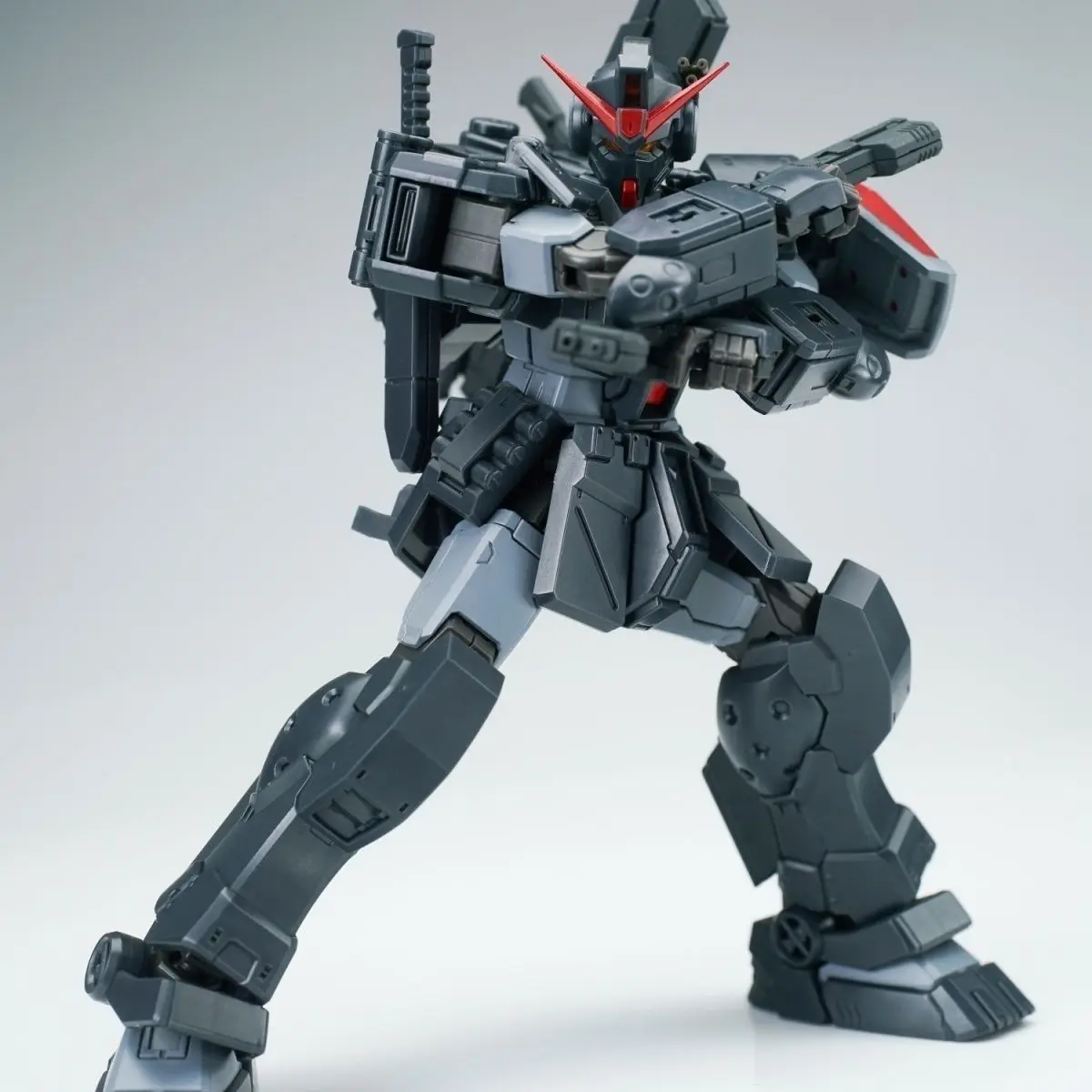 AK HG 1/144 Middernacht Kleur Spartan Jim Water Patch Assembly Model Joint Mobiele Mech Warrior Robot Plastic Speelgoed Geschenken