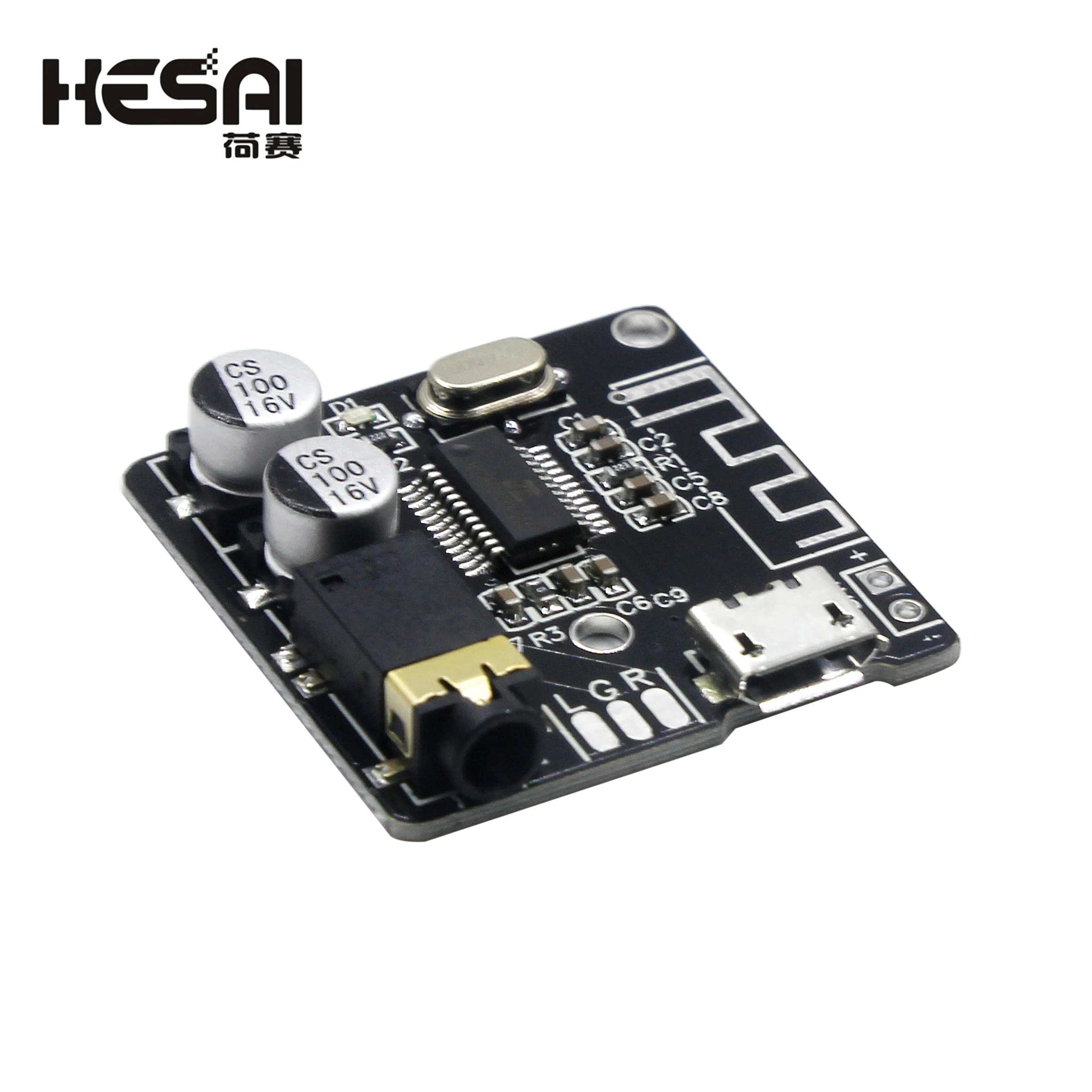 بلوتوث 5.0 استقبال الصوت مجلس MP3 ضياع ستيريو وحدة الموسيقى 3.7-5 فولت سماعة لاسلكية تعمل بالبلوتوث استقبال الصوت XY-BT-Mini #2