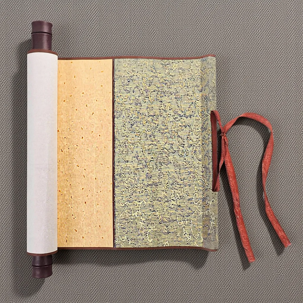 1 قطعة ورق التمرير الصيني الفارغ 38X100 سنتيمتر ورق الأرز للخط اللوحة Diy بها بنفسك الفن جدار ديكور معلقة التمرير العرض #6