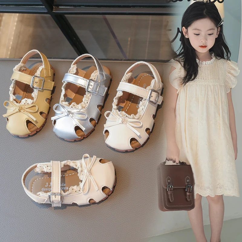 

Children's Girls Sandals 2025 Summer New Little Girl Casual Princess Sandals Kids Shoes