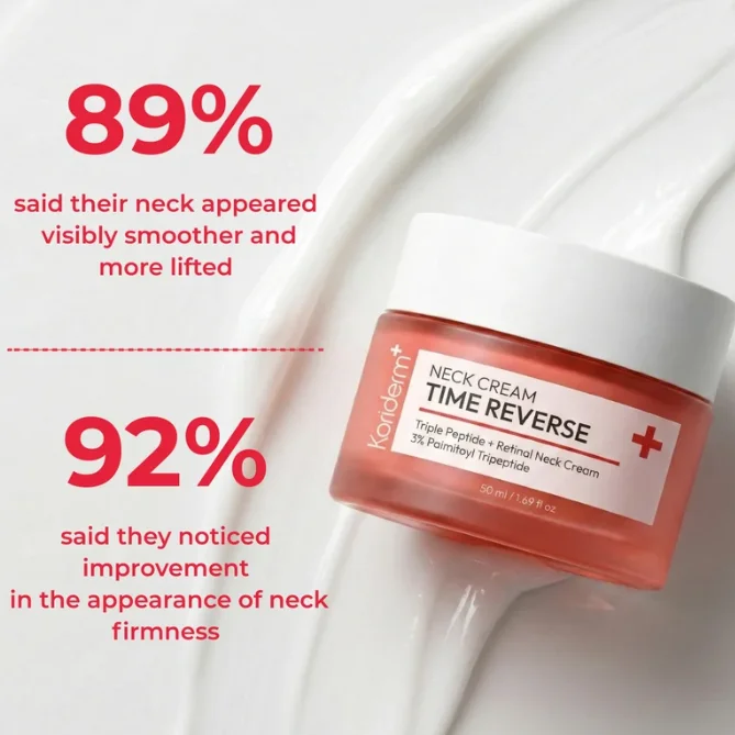 Crema para el Cuello Coreana K - Peptide Neck Cream reseña y precio