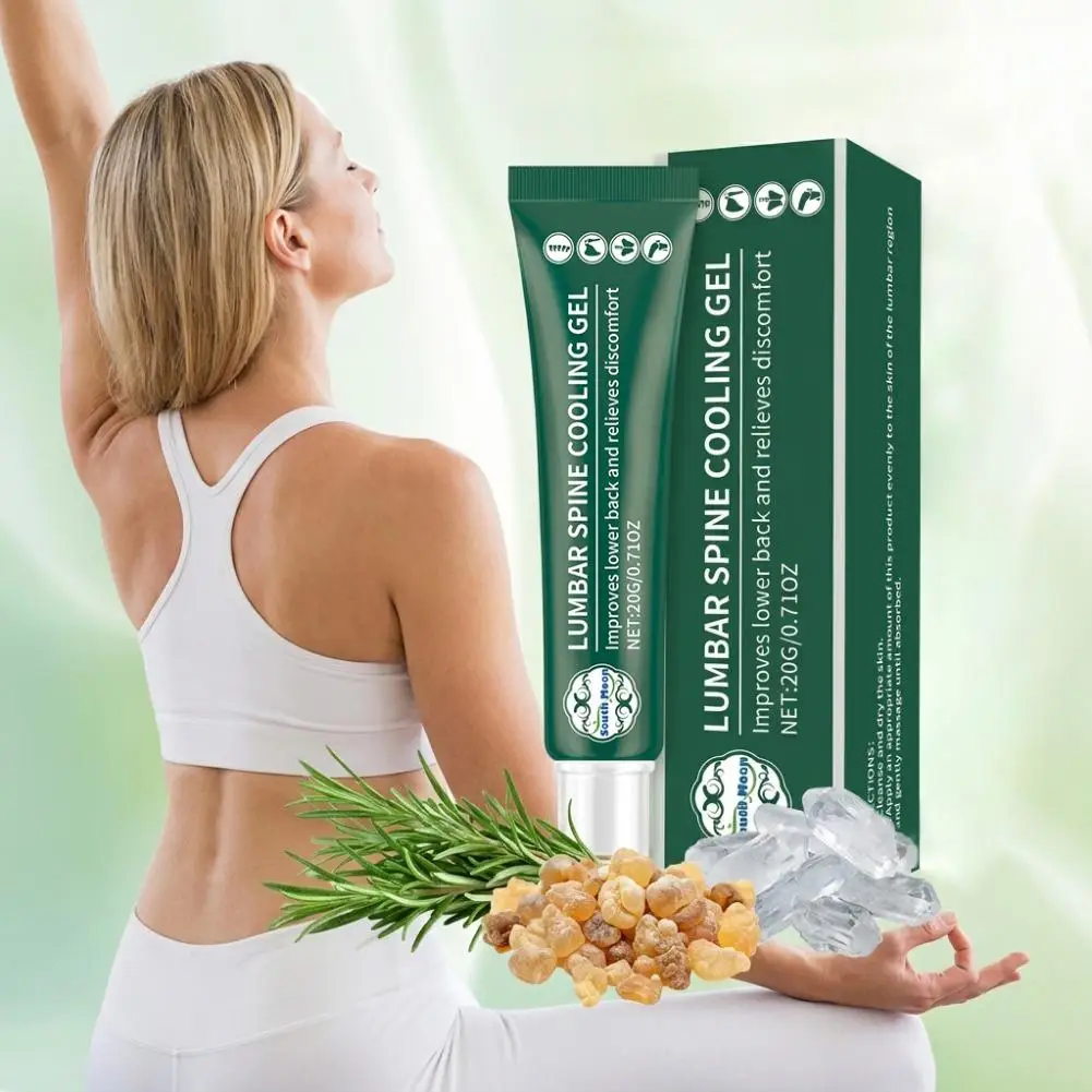 Relieve Discomfort Comfortable Body Daily Cream Lumbar Spine Cooling Gel Improve Lower Back Maintenance Topical Application Gel