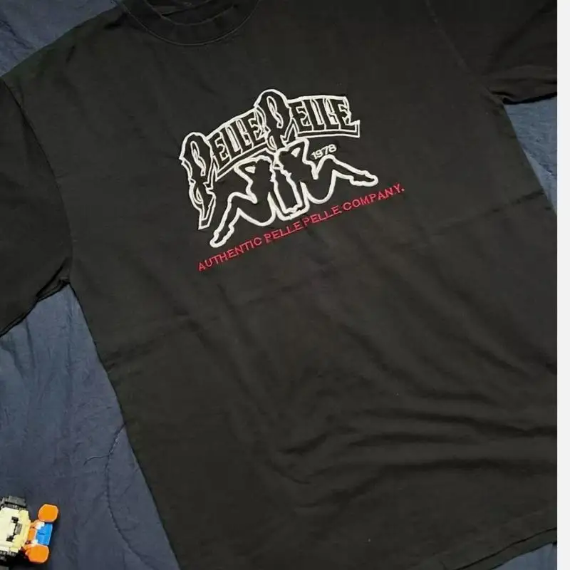 

Футболка Pelle, уличная одежда для девочек, винтажная мужская одежда 90-х годов