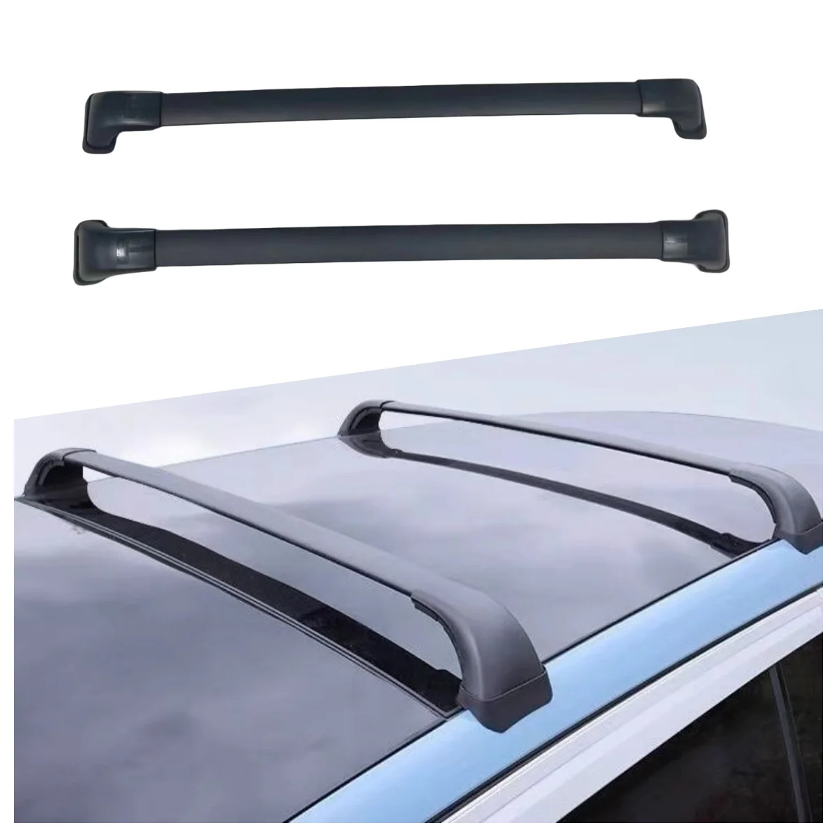 

High Quality Aluminum 2PCS Crossbar Cross Bar Fits For Lixiang Ideal L7 L8 L9 Roof Rack Kayak Bars