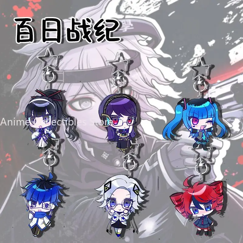 

Аниме The Hundred Line-Оскар обороны Aotsuki Eito брелок милая сумка подвеска на рюкзак акриловые брелки аксессуары
