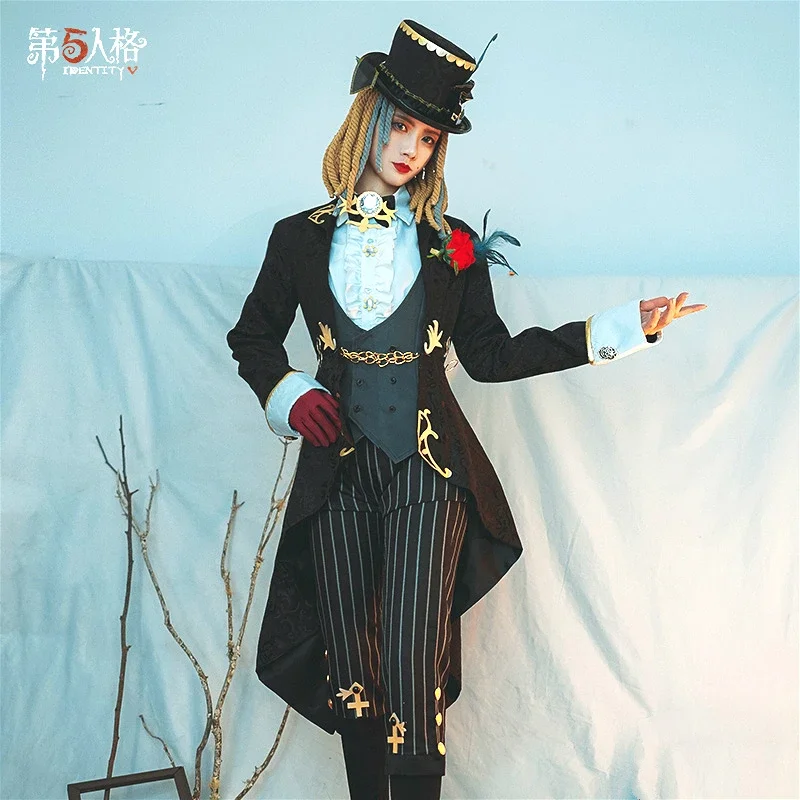 Female Identity V Cosplay Costumes Demi Bourbon Barmaid Cosplay Costume Survivor Original Skin Uniforms Suits Clothes Sets Adult