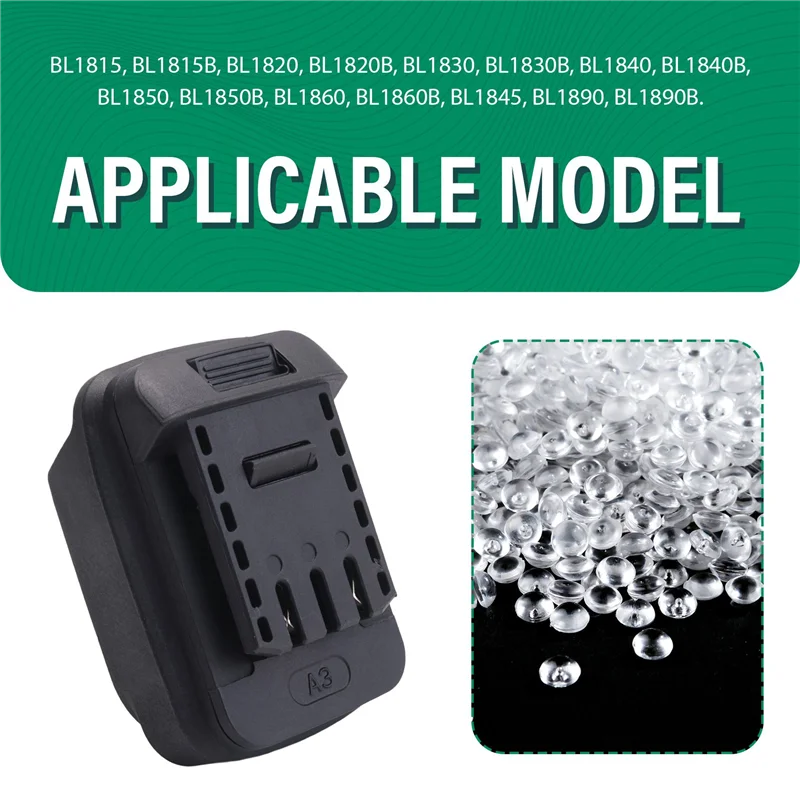 Adaptador de A02M-10X MTB18DYL para herramienta eléctrica de litio de 18V BL1830 Hongsong Lomvum Jiangmi Zhipu DAYI 21V