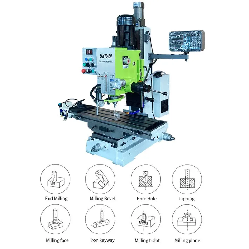 

ZAY7045V High Speed Variable Milling Drilling Machine Milling Machine for Metal Working