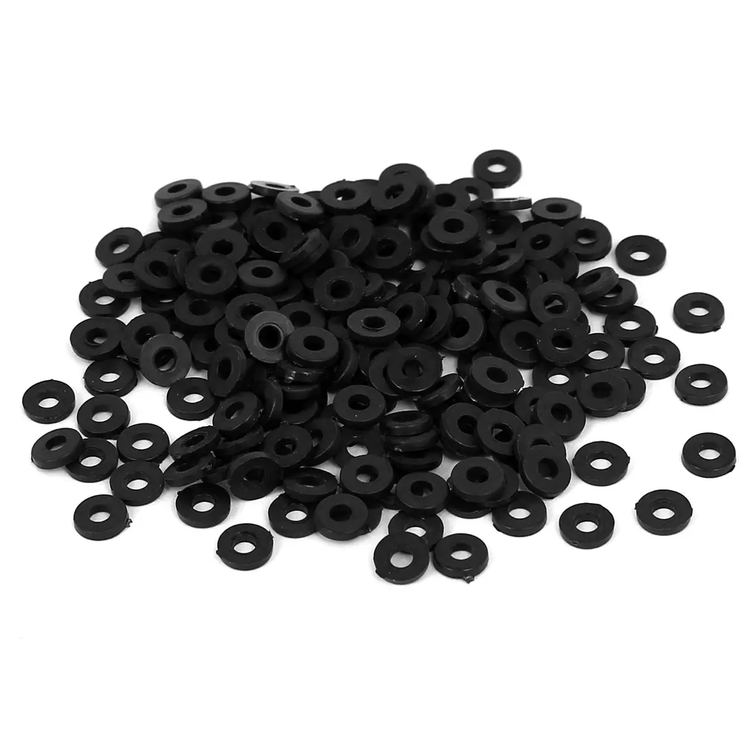 100-300Pcs Washers///nilon pencuci datar isolasi polos gasket cincin spacer pengencang untuk keran pipa selang air