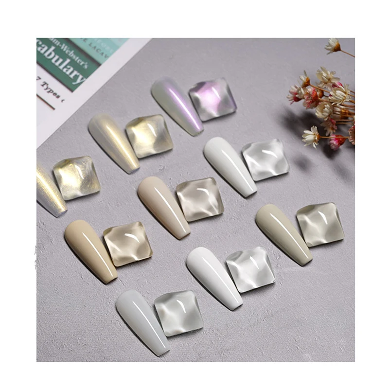 من السهل نقع قبالة نقع قبالة الأشعة فوق البنفسجية طلاء الأظافر نابض بالحياة وفريد من نوعها قذيفة اللؤلؤ اللون المواد الهلامية الجميلة مسمار الفن طويلة الأمد تألق تألق